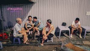 energetic pub in vietnam with young people dancing 1776953640