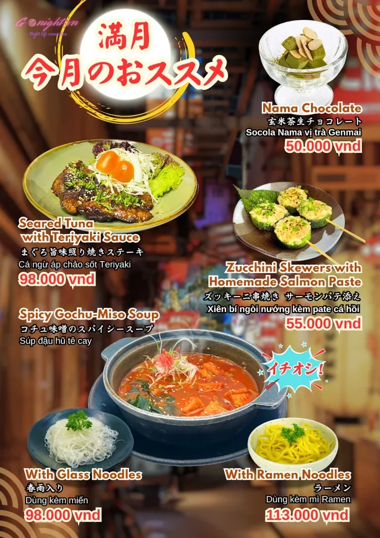 Mangetsu Shochu Bar - Nguyễn Văn Linh, Hải Châu (5)
