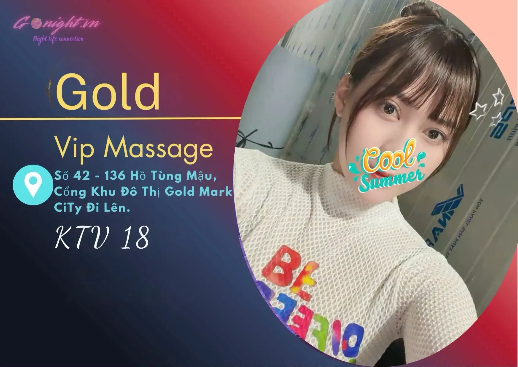 Gold Vip Massage - Hồ Tùng Mậu, Bắc Từ Liêm 46 Gold Vip Massage - Hồ Tùng Mậu, Bắc Từ Liêm KTV