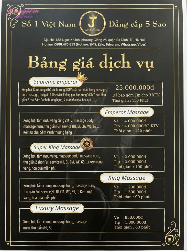 J Spa Nuru Massage – Ngọc Khánh, Ba Đình 7 J Spa Nuru Massage – Ngọc Khánh, Ba Đình (12)