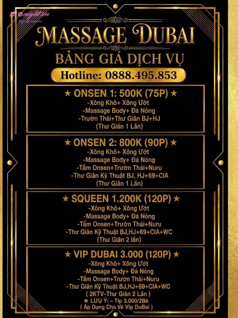 Massage Dubai -Nguyen Van Luong, Go Vap 5 Massage Dubai -Nguyễn Văn Lượng, Gò Vấp
