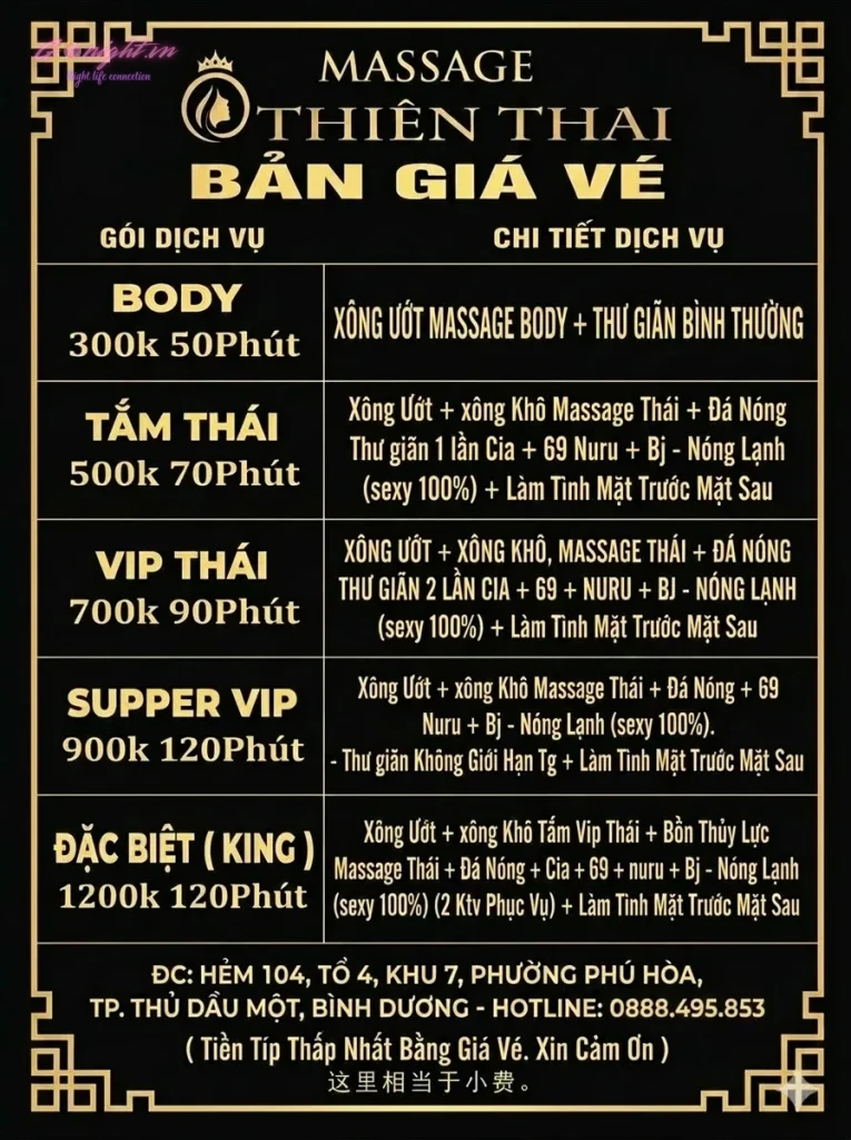 Massage Thiên Thai – Lê Hồng Phong, Thủ Dầu Một 5 Massage Thiên Thai – Lê Hồng Phong, Thủ Dầu Một (8)