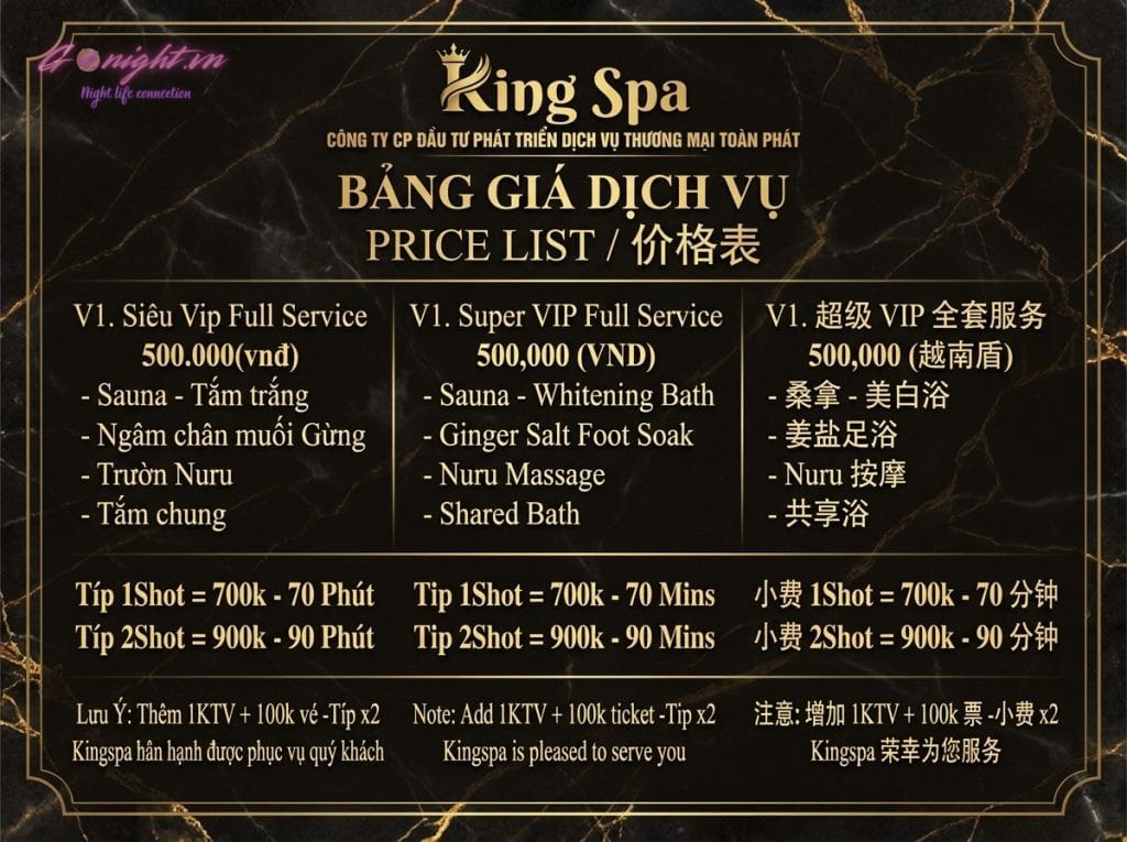 Massage Nuru King Spa – To Hieu, Cau Giay 5 Massage Nuru King Spa – Tô Hiệu, Cầu Giấy (7)