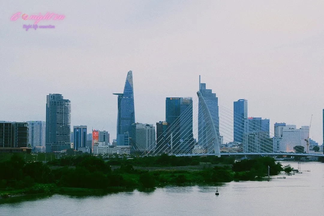 Top 5 Relaxation Havens: Best Massage Spas in Ho Chi Minh City's District 10 7 a view of a city with a river running through it