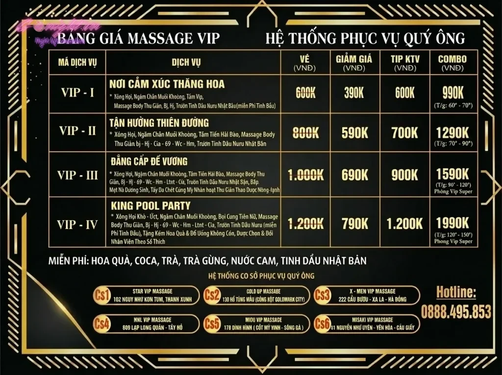 Star Vip Massage - Ngụy Như Kon Tum, Thanh Xuân 5 Star Vip Massage - Ngụy Như Kon Tum, Thanh Xuân