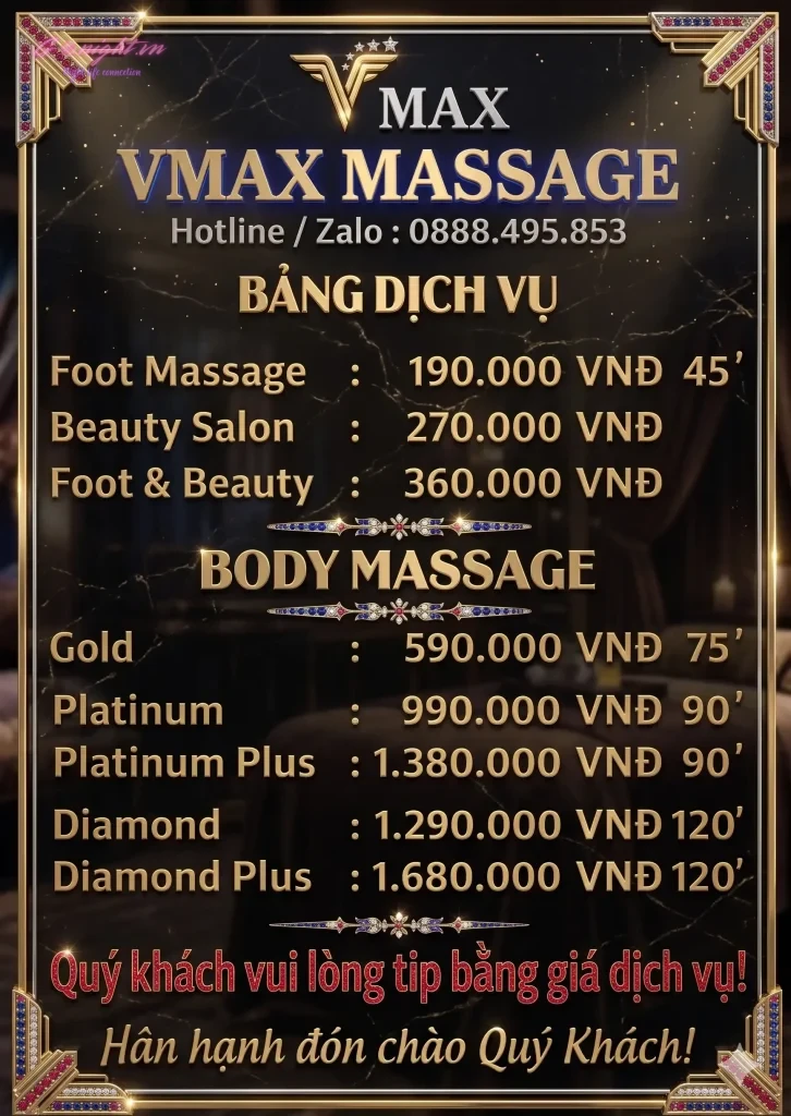 Vmax Massage – Đại lộ Bình Dương, Thủ Dầu Một 5 Vmax Massage – Đại lộ Bình Dương, Thủ Dầu Một (10)